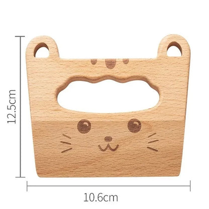  Montessori Wooden Knife- Cat